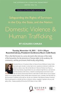 A thumbnail of the PDF- Safeguarding the Rights of Survivors in the City, the State, and the Nation: Domestic Violence & Human Trafficking