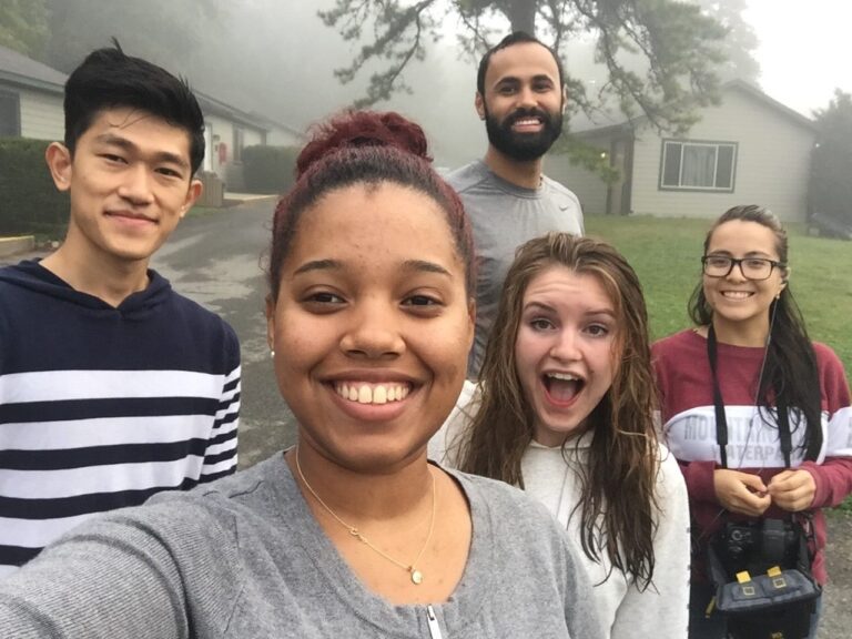 The Dennehy Lab in 2017, at a CUNY Biology retreat in the Poconos.