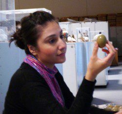 Johanna Navarro, QC Bio MA alumna, studied the evolution of bird egg color for her research thesis.