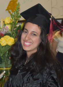 Laurin Larian, QC Biology Master’s degree recipient 2017