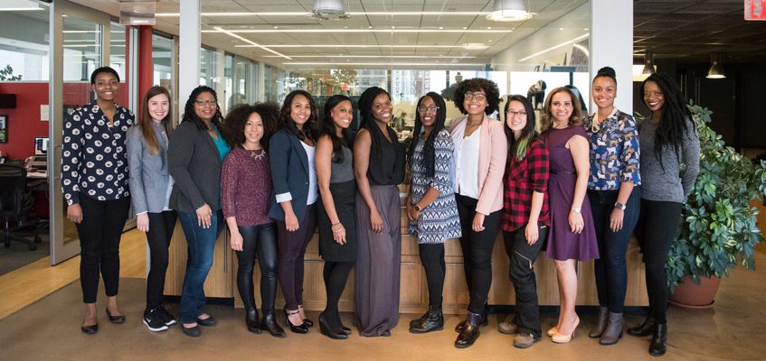 Women and Gender Studies Thirteen women standing side-by-side.