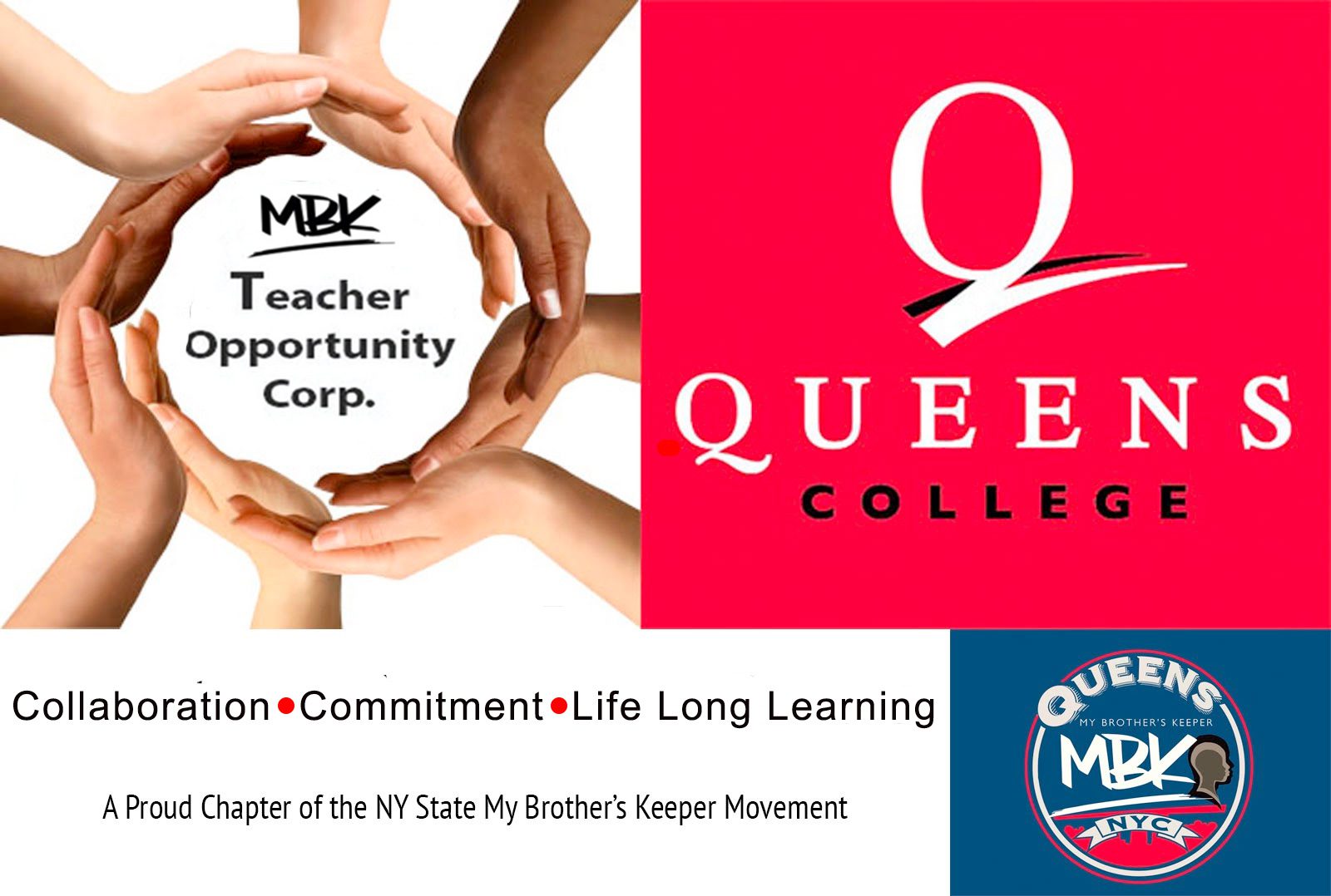 MBK Teacher Opportunity Corp Logo Queens College