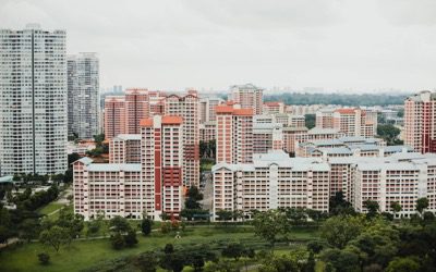 Elevated view of buildings. Photo by chuttersnap on Unsplash.