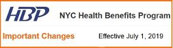 NYC Health Benefits Important Changes Effective January 2020