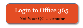 Login to Office 365. Not Your QC Username.