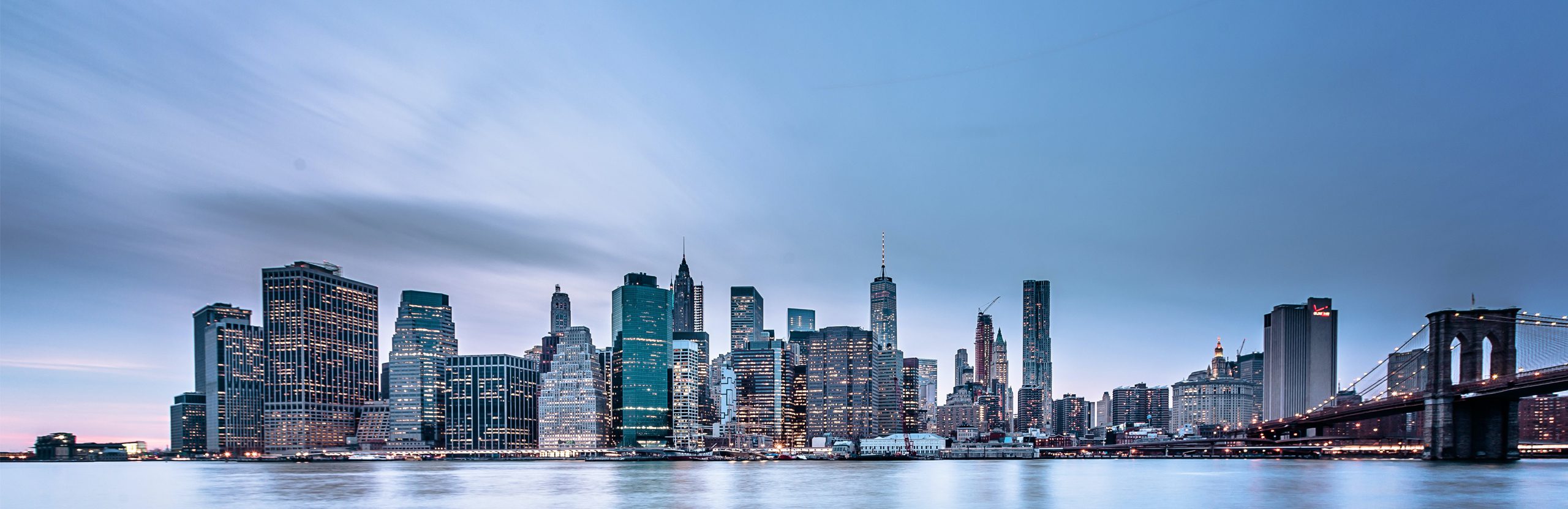 A view of the NYC skyline.