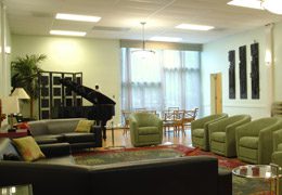 A view of the President’s Lounge.