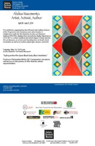 A thumbnail of the JPG- Abdias Nascimento: Artist, Activisit, Author
