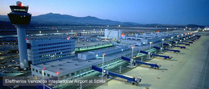 Eleftherios Venizelos International Airport at Spata.
