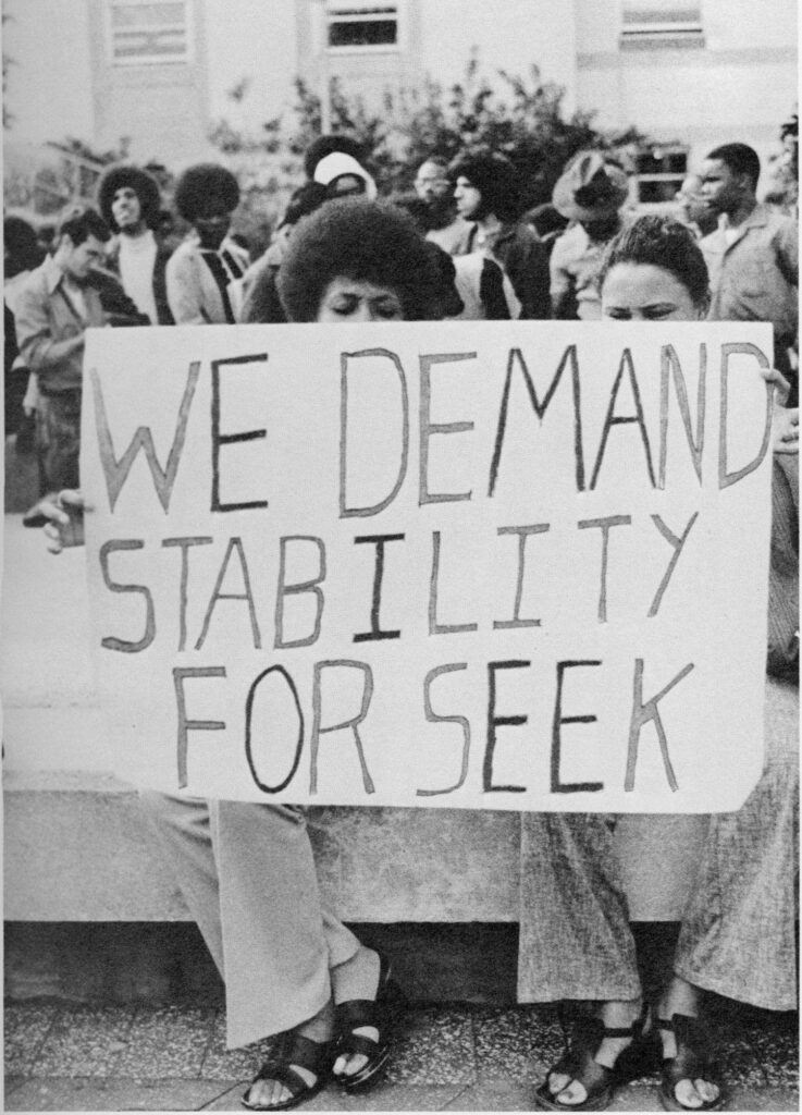 Photo of QC Student Protest in 1973