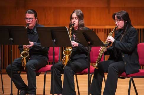 Queens_College_saxophone_Ensemble Queens College Saxophone Ensemble