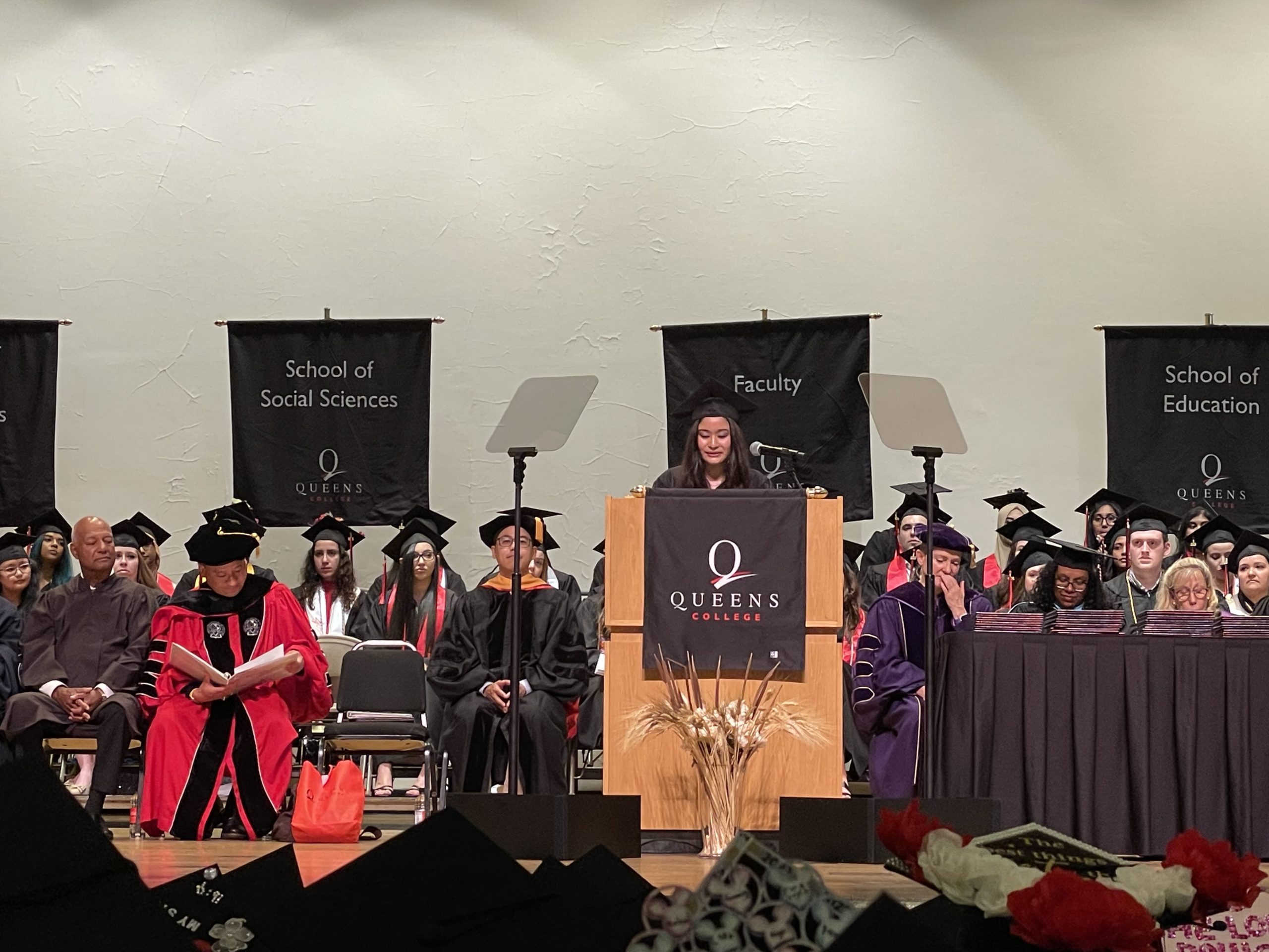 Political Science major Tenzin Namgyal was the student speaker at the 2023 Baccalaureate Ceremony.