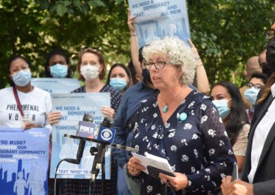 Susan Stamler '82 Susan is the Executive Director of United Neighborhood Houses (UNH), New York City's oldest and largest network of settlement houses and community centers. Since assuming the role in 2015, she has led UNH's efforts to advocate for equitable policies and strengthen neighborhood-based services that support over 765,000 New Yorkers.