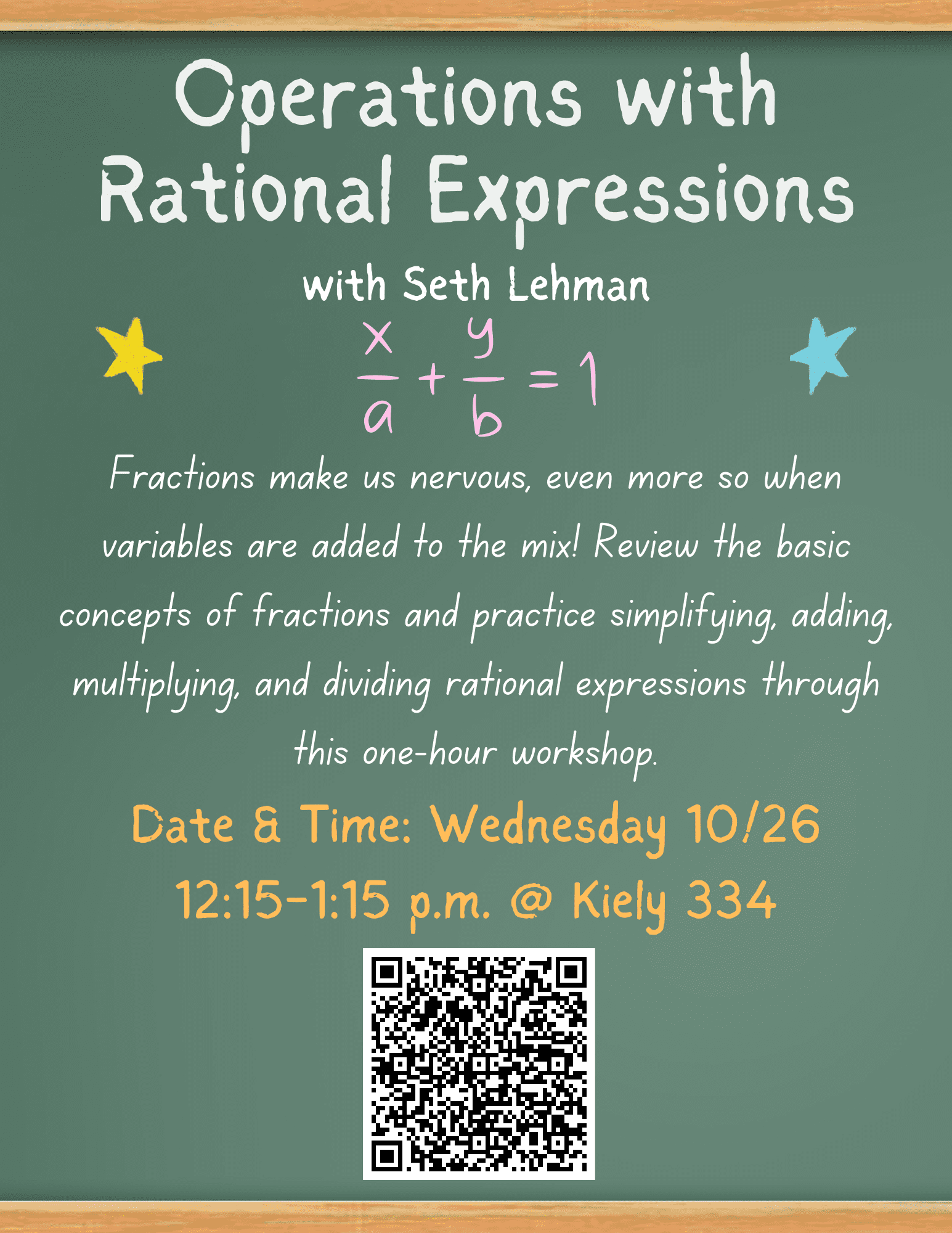 Operations with Rational Expressions