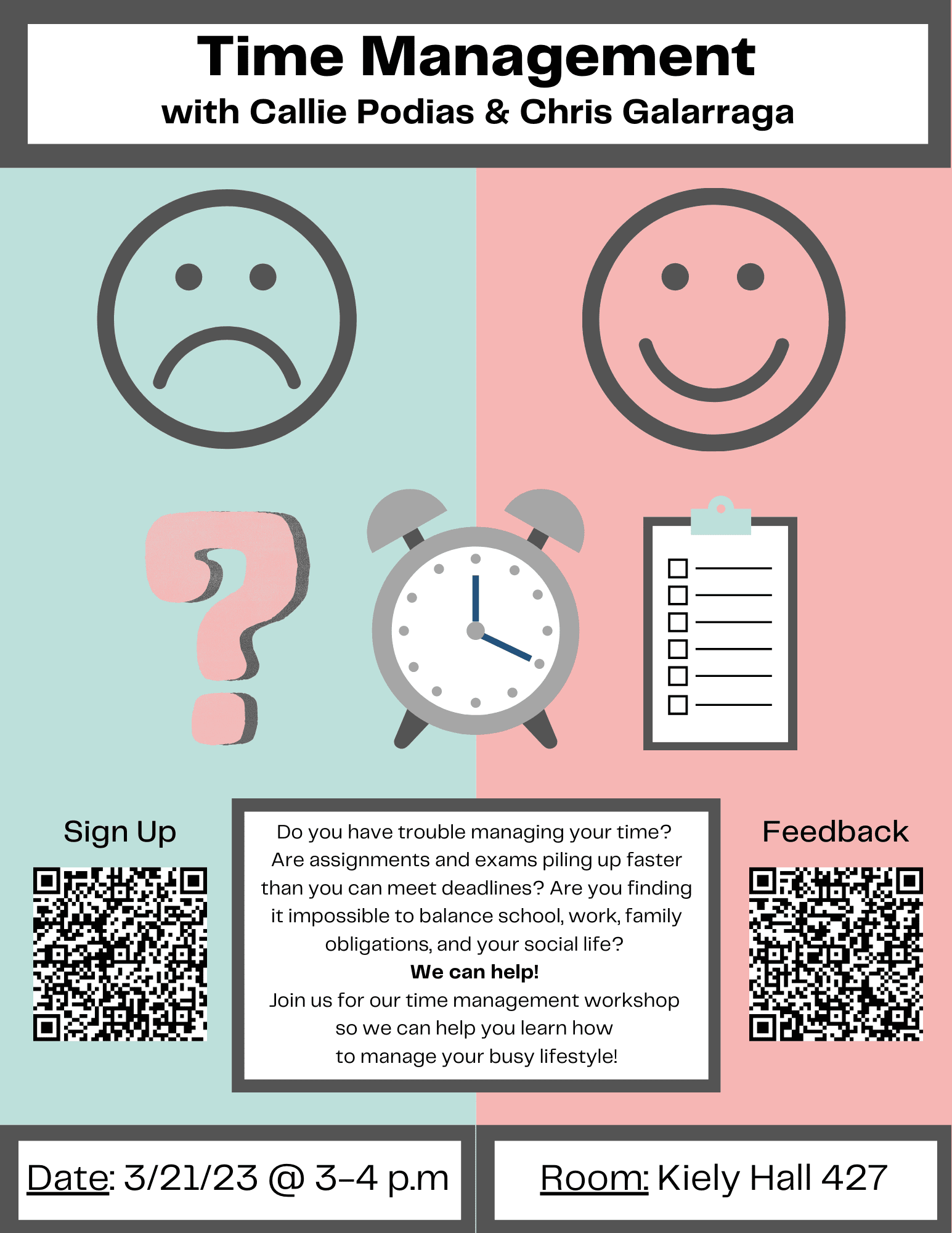 Time Management Final Flyer