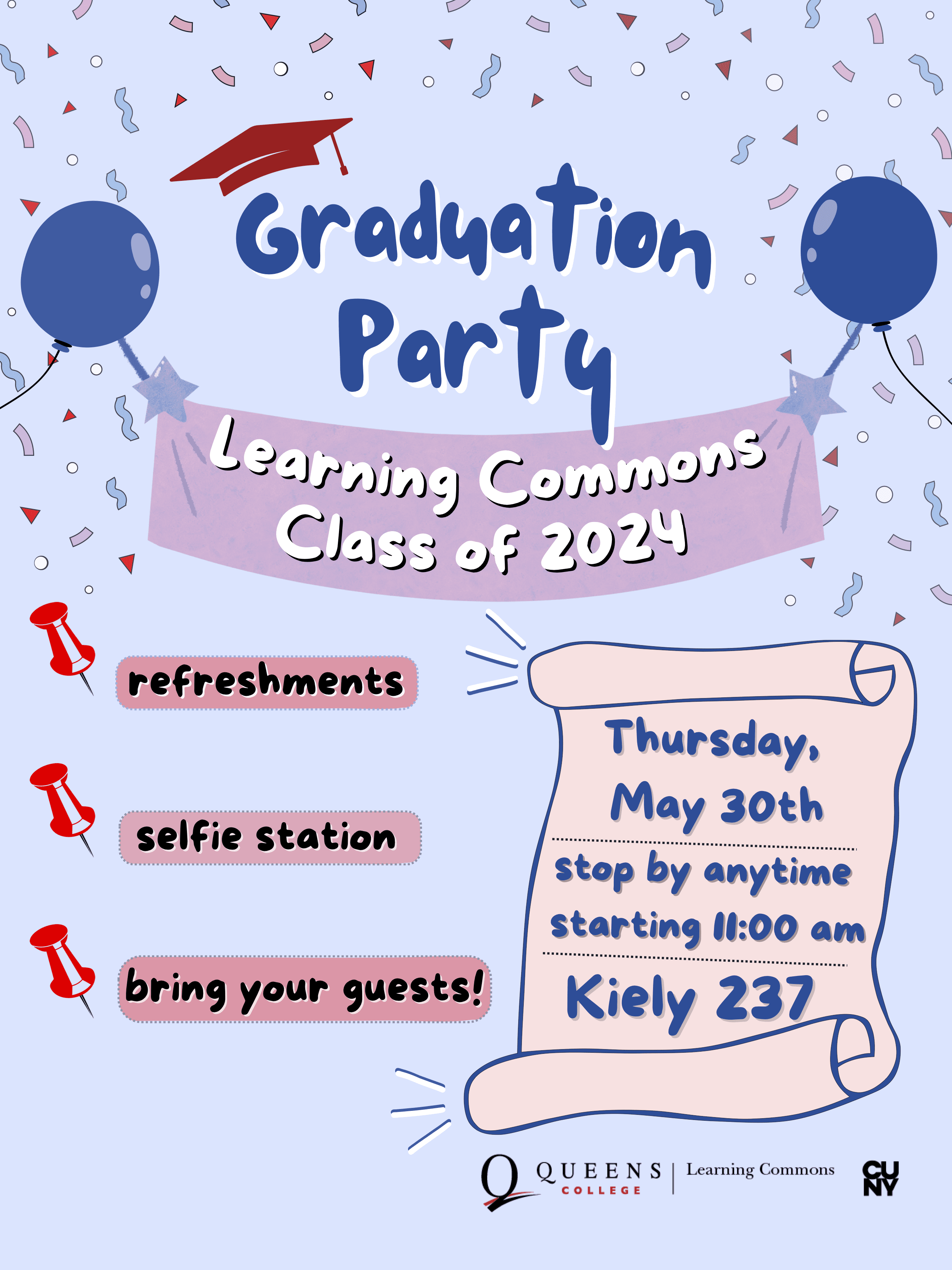 SP24 Graduation Celebration Flyer