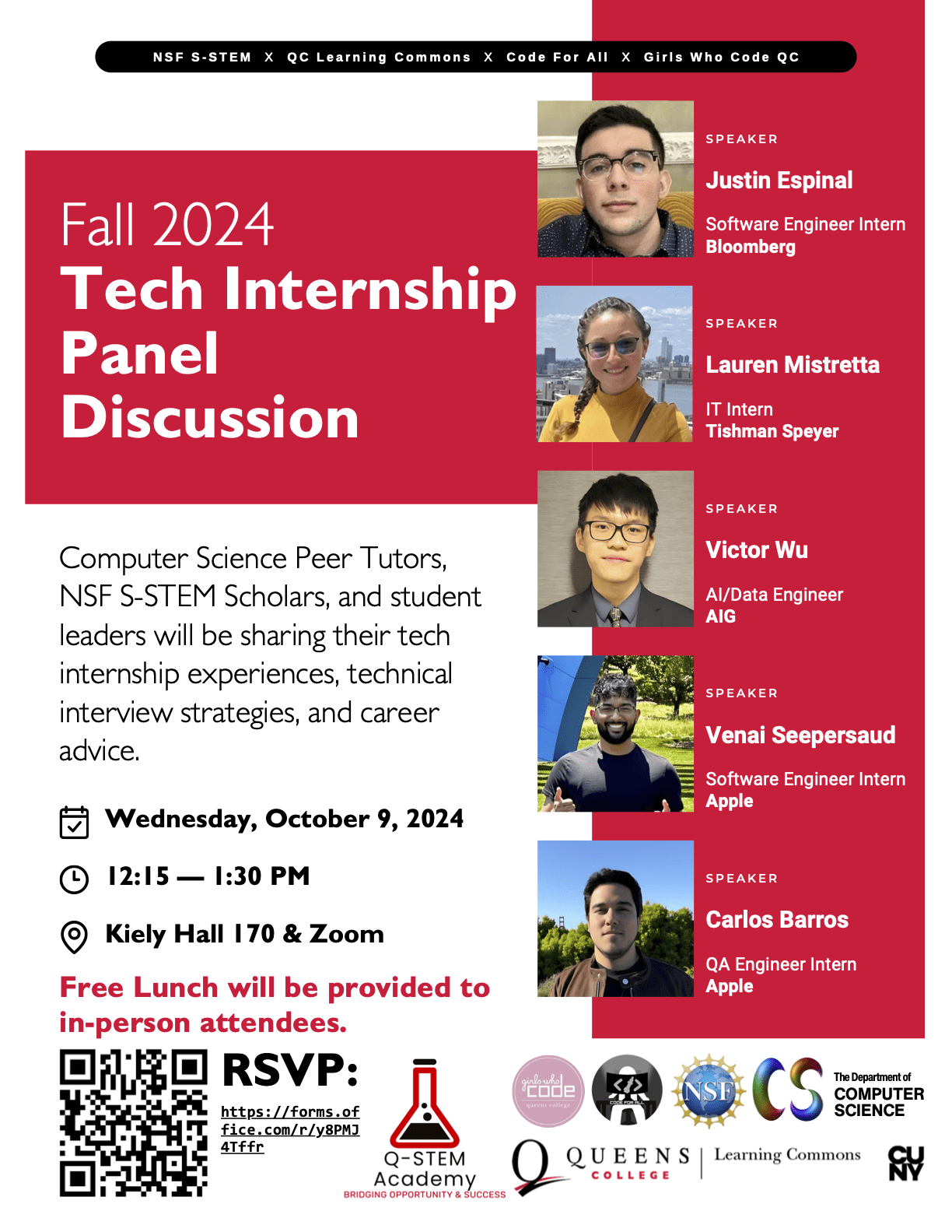 FA24 Student Tech Internship Panel Discussion – Q-STEM Version