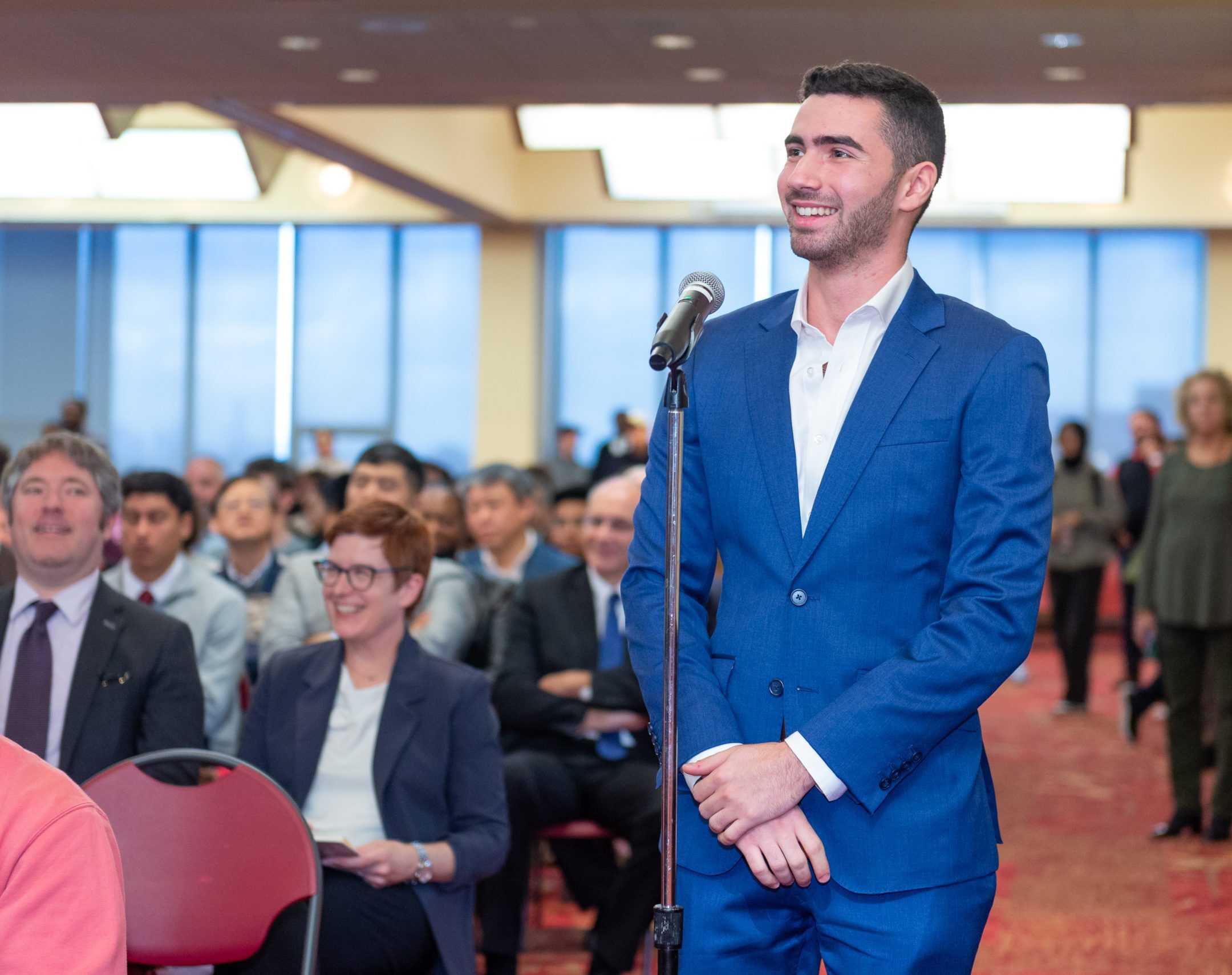 Queens College School of Business event