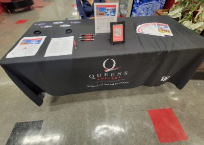 Business Network Speed Networking Event table of offerings