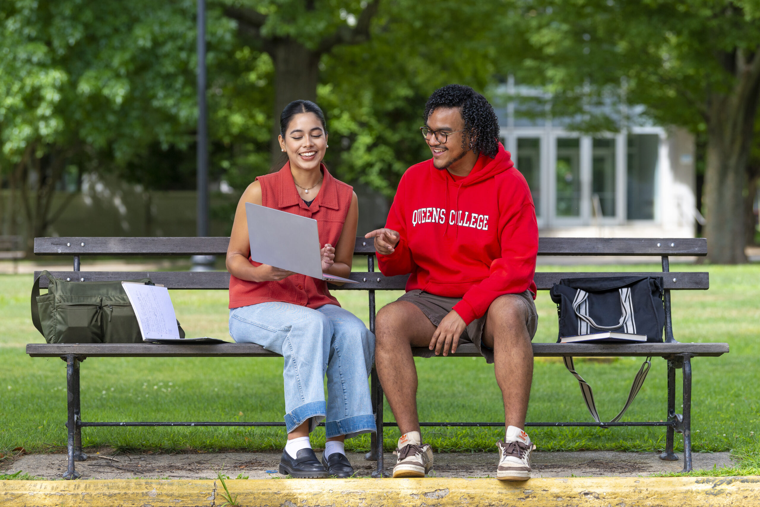 Queens College students