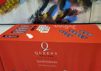 Business Network Speed Networking Event with Queens College Swag
