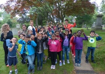 Finding plant treasures at the local cemetary!