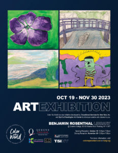TSINY & Color My World Art Exhibition Flyer