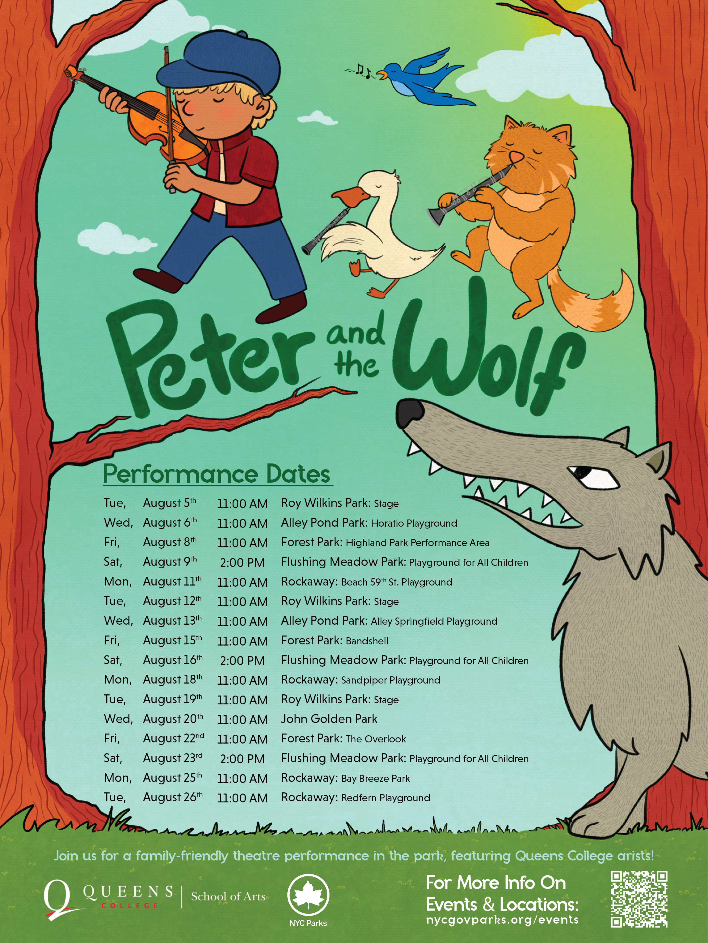Peter & the Wolf Flyer Peter & the Wolf Flyer