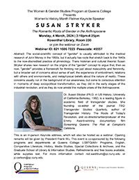 Susan Stryker Flyer