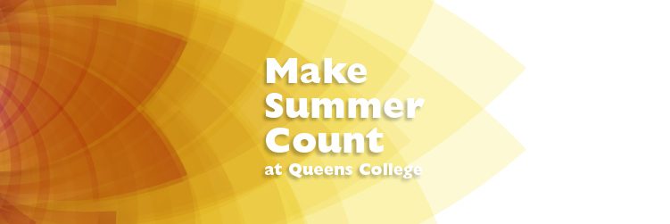 Make summer count at Queens College banner