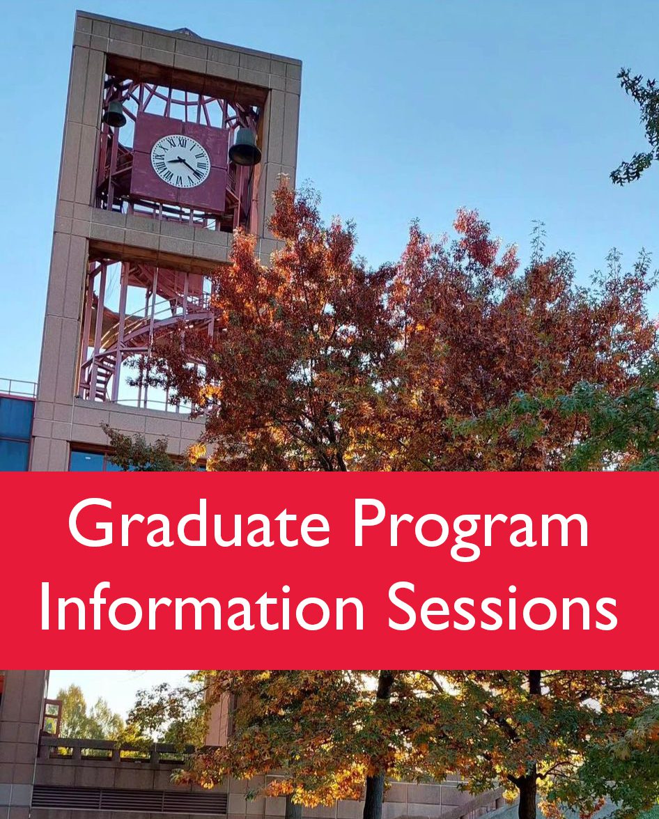 Fall Graduate Program Information Sessions Fall Graduate Program Information Sessions