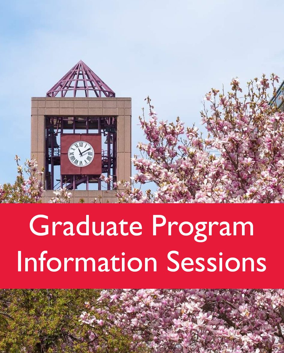 Spring 2025 Graduate Program Info Sessions