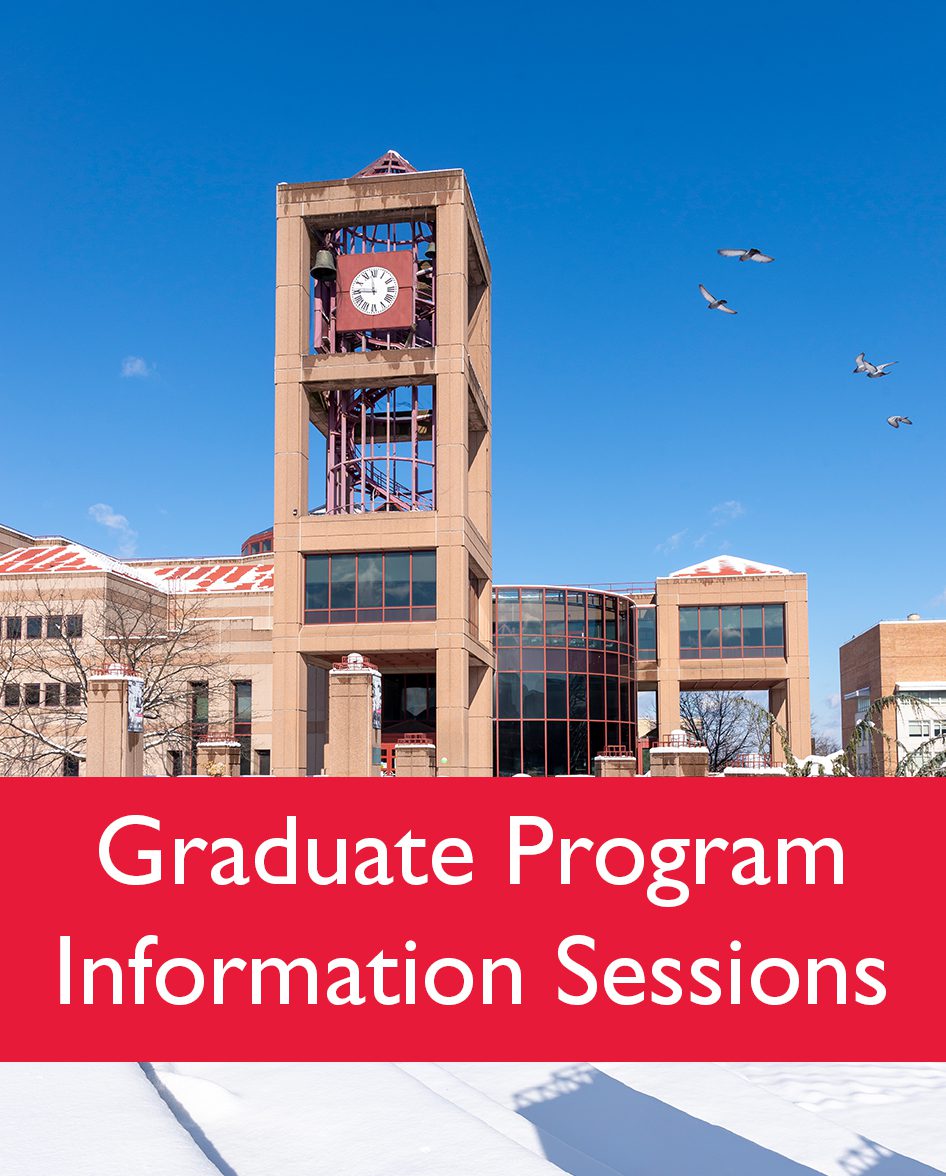Winter 2025 Graduate Program Info Sessions Winter 2025 Graduate Program Info Sessions