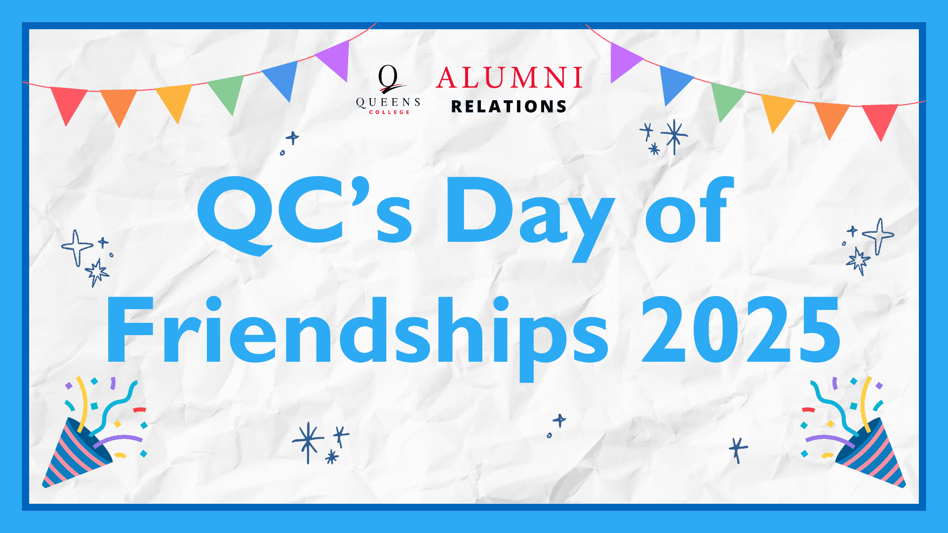 QC's Day of Friendships 2025_Cover 2025 Commencement Reunion
