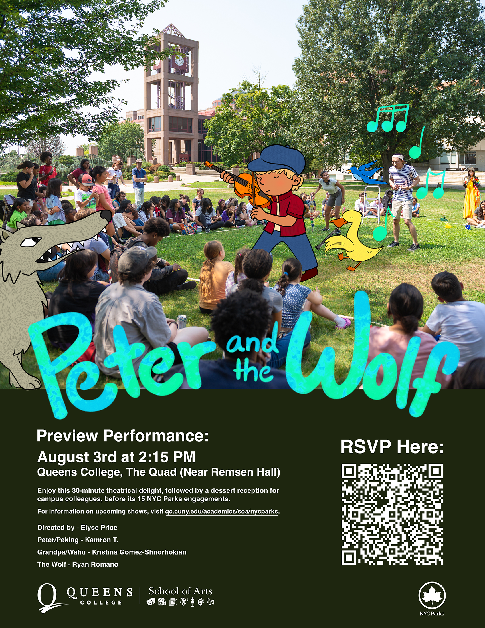 8-3-2026 Peter and the Wolf - SoA School of Arts NYC Parks