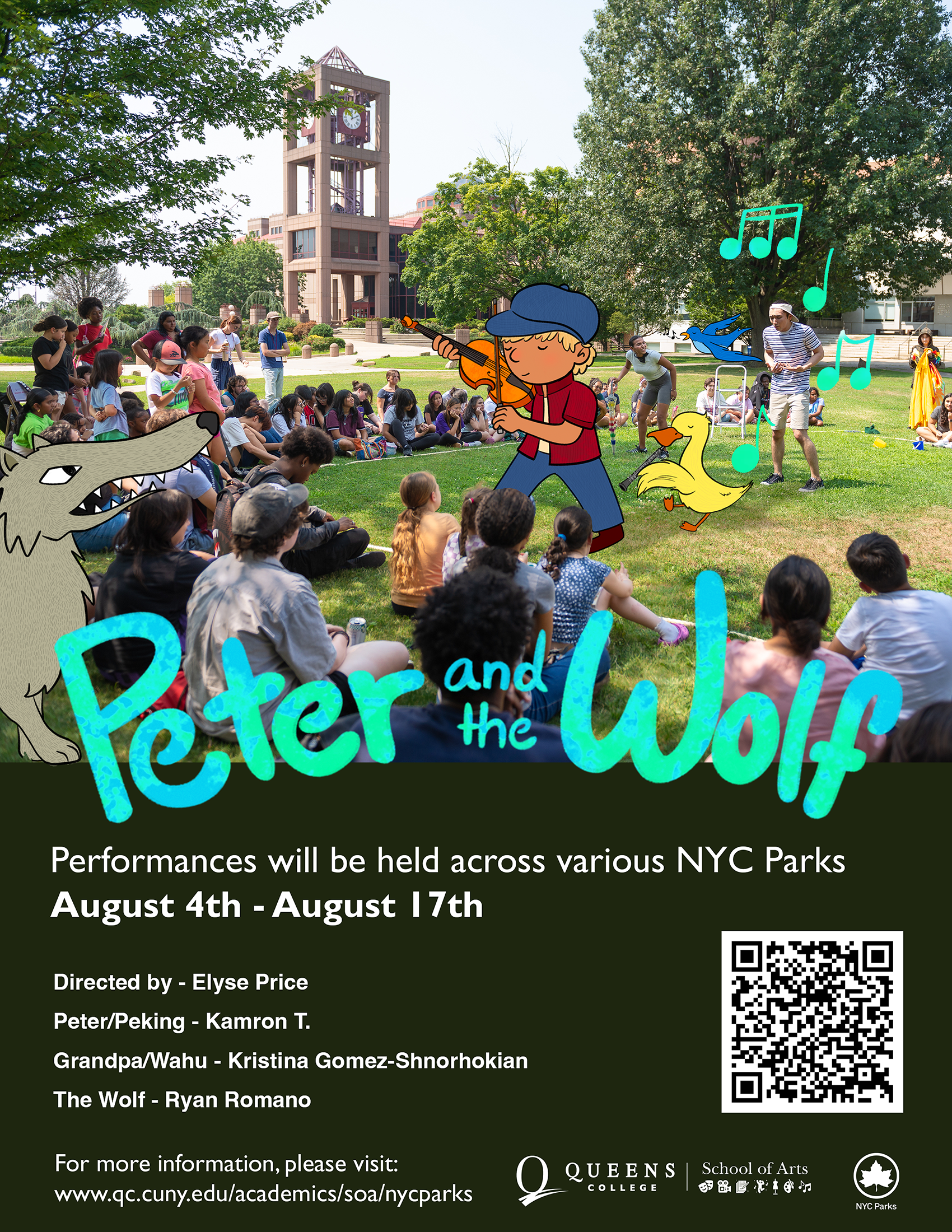 8-4-2026 Peter and the Wolf - SoA School of Arts NYC Parks 8-4-2026 Peter and the Wolf - SoA School of Arts NYC Parks
