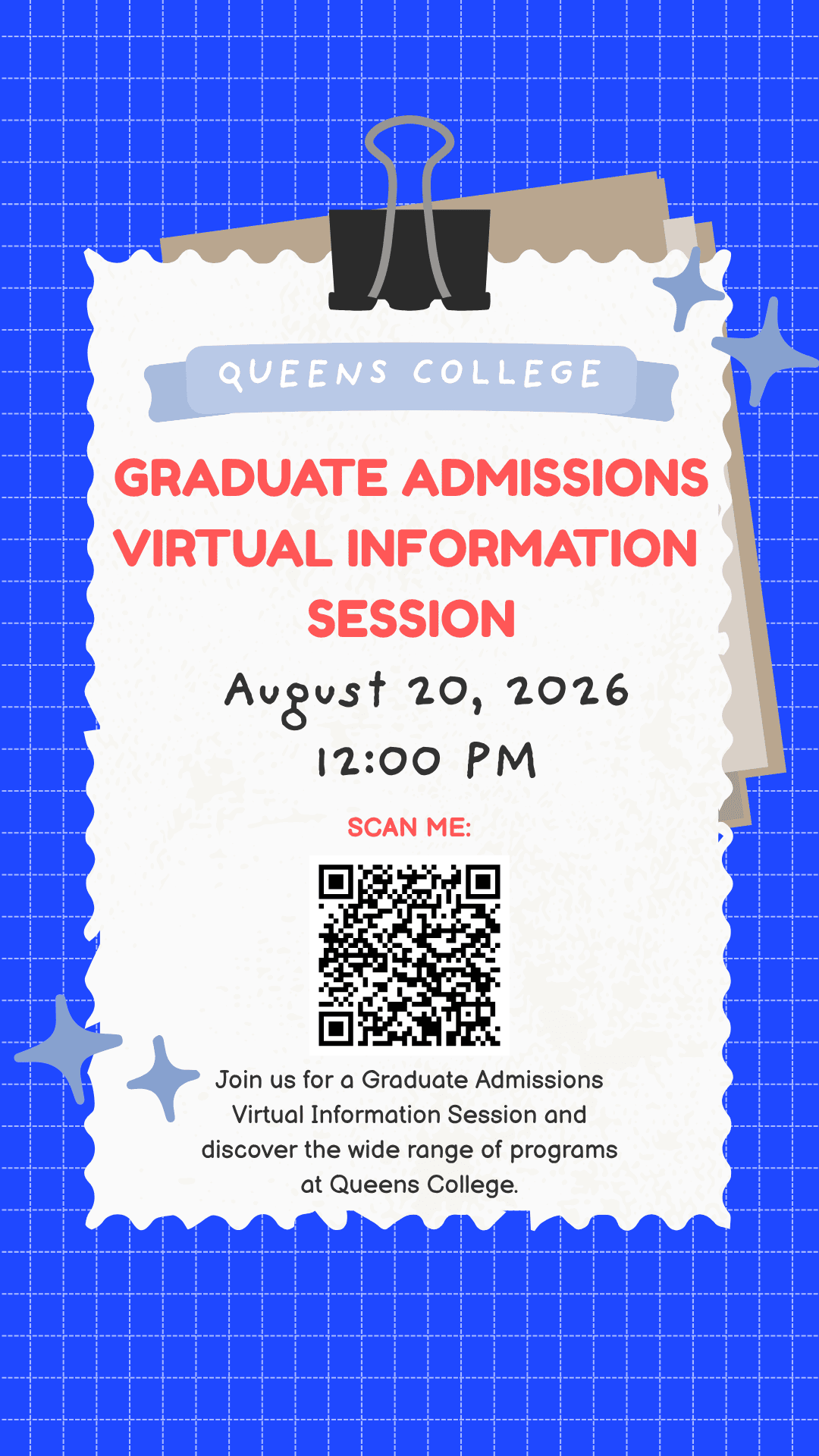 (Aug20)Grad Admissions Info Session Flyers