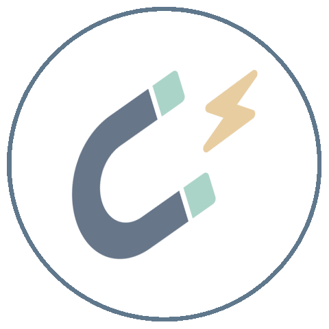 Vector of a magnet.