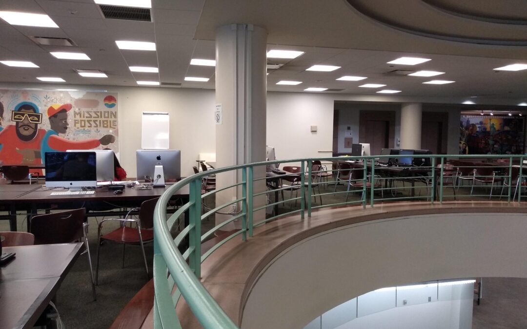 NEW computers in the library