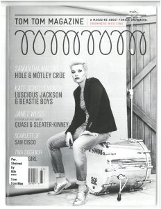 Tom Tom Magazine Issue 15: Drummers Who Sing Cover image of Samantha Maloney Tom Tom Magazine Issue 15: Drummers Who Sing Cover image of Samantha Maloney