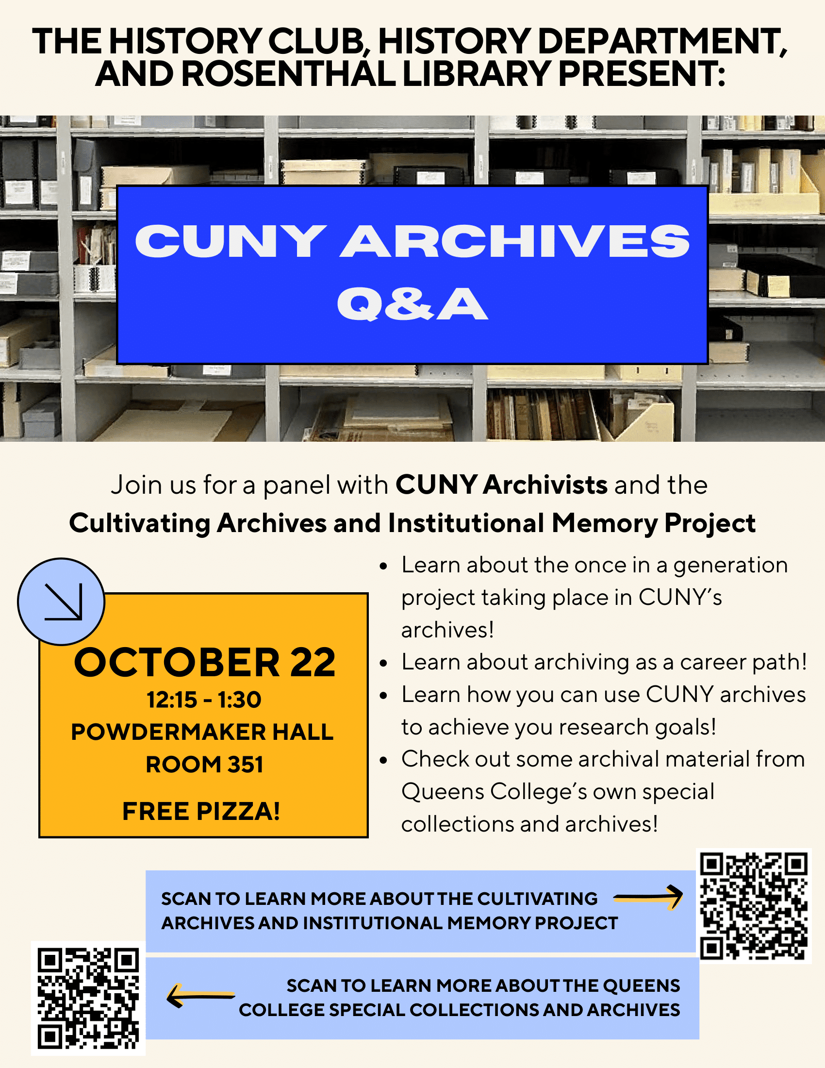 CUNY Archives Q & A - Library