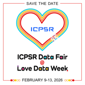 2026 ICPSR Data Events and Scholarships