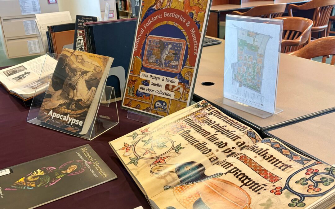 Medieval Folklore: Bestiaries and Monsters Book Display