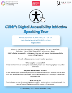 CUNY’s Digital Accessibility Initiative Speaking Tour_v4_09.28.2026