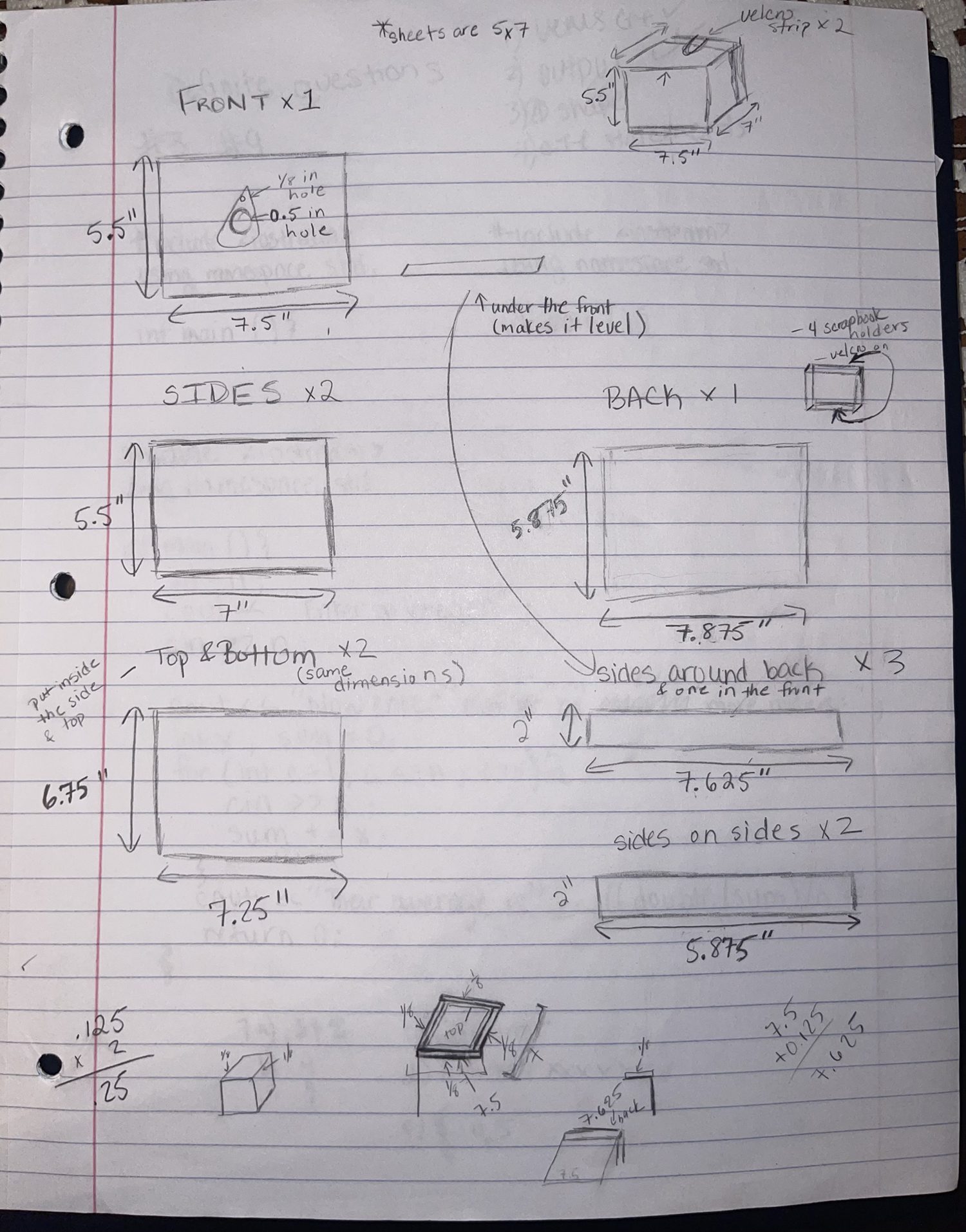 Nadege Jean – Pinhole Sketch