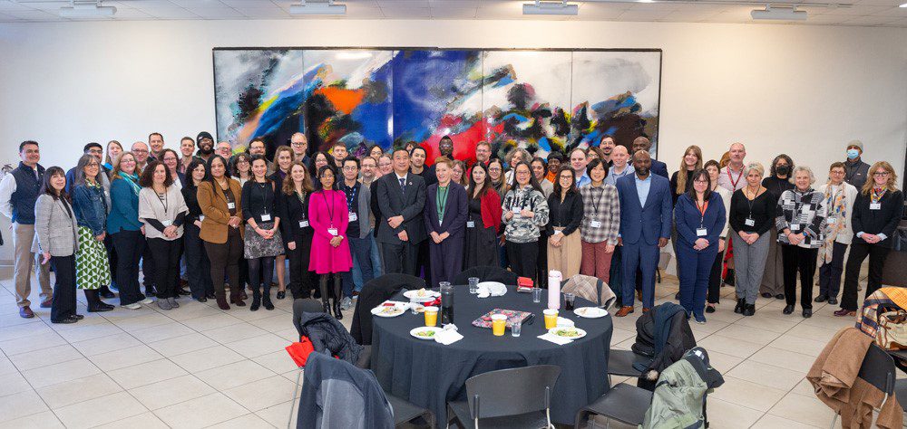 Illustration of a diverse group of students engaging in academic activities in the Spring 2025 semester at EVC