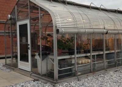 Rooftop Greenhouse Science Building