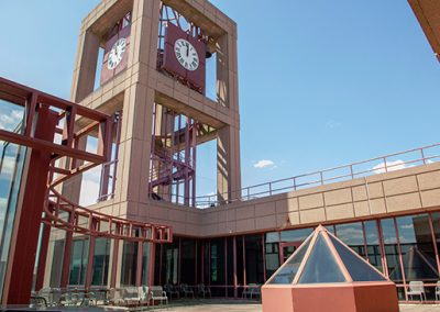 Rosenthal Library - Clock Tower