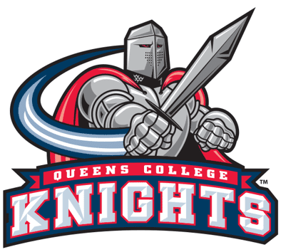 Illustration of the Queens Knight, NCCA Division II Athletics