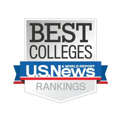 Best Colleges U.S. News and World Report Rankings Badge.